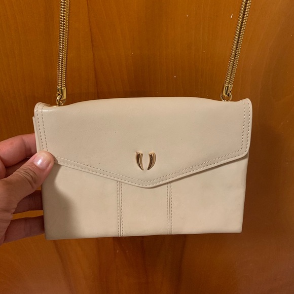 Designer TUSK Leather Micro Crossbody Purse - Picture 7 of 8